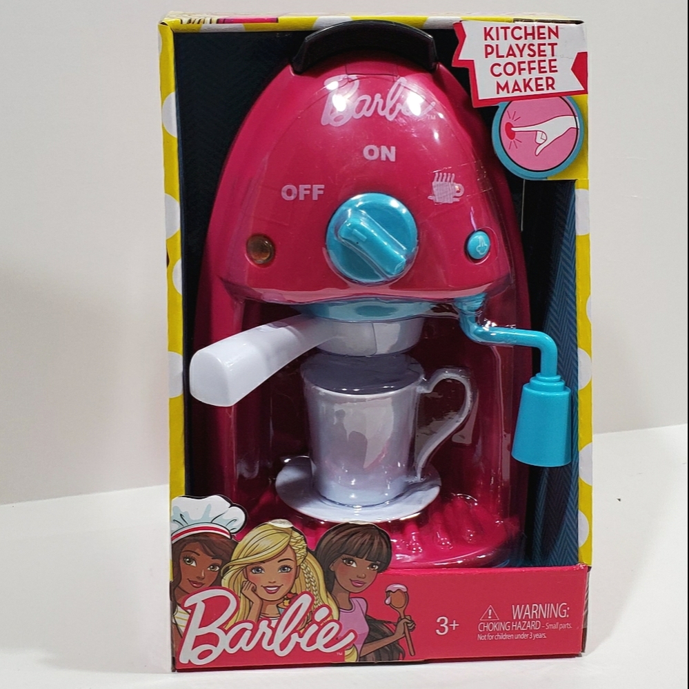 Barbie Coffee Maker Playset